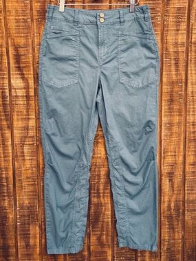 Pilcro The Wanderer Blue Relaxed Utility Pants